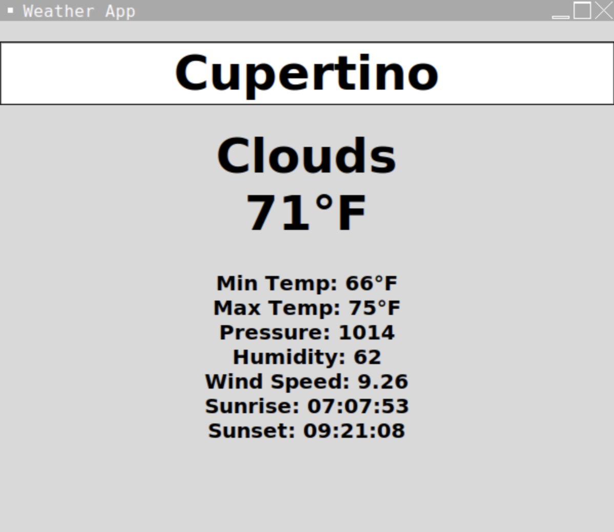 Weather App